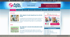 Desktop Screenshot of aide-soignant.com